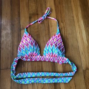 Victoria’s Secret multi colored swim top